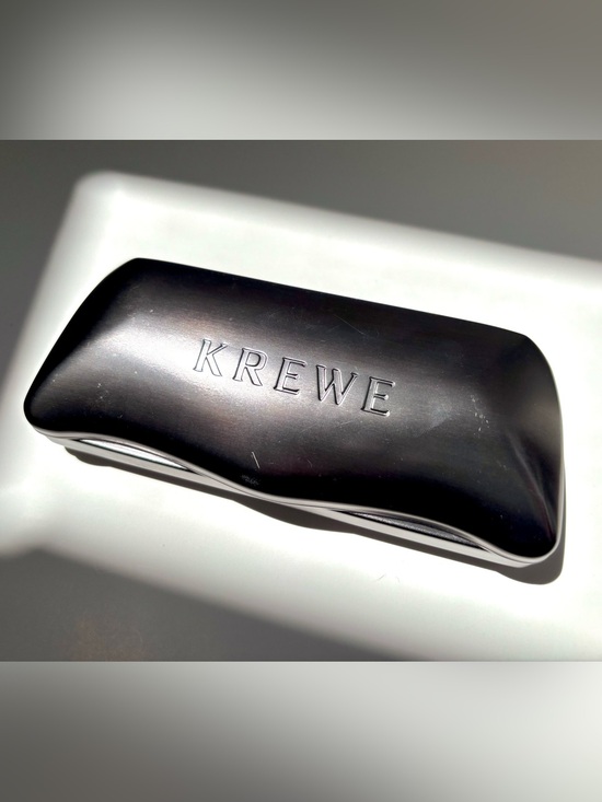 KREWE Other - KREWE Silver Hard Sunglasses Case